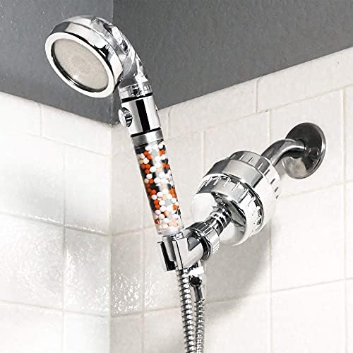 Original StoneStream EcoPower High Pressure Handhled Shower Head + Shower Filter + Wall Adapter Kit - Image 6