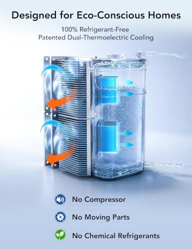 Leysern Hot & Cold Countertop Reverse Osmosis Water Filter, No Installation - Image 4