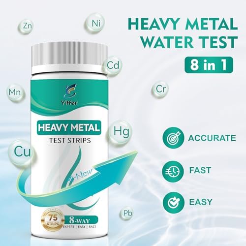 8-Parameter Heavy Metals Water Test Strips (75 Strips) for Home Water Test - Image 6