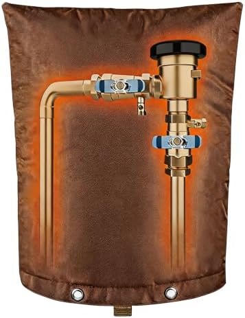 16"X20" 5 Layers Outdoor Pressure Vacuum Breaker, Well Pump, Sprinkler Valve, Faucet Cover for Winter Freeze Protection by Actgan