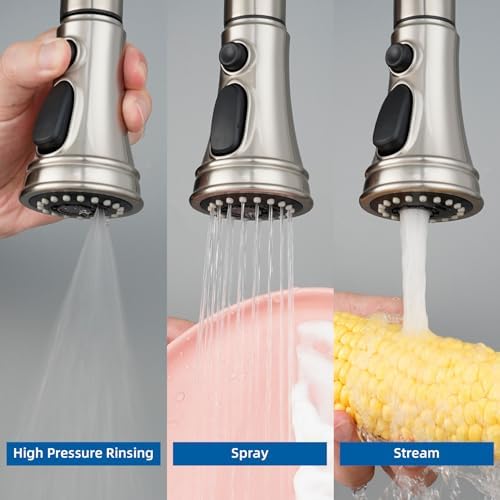 Hibbent cUPC Certified Kitchen Faucet Head Replacement with 15 Adapters - Image 2