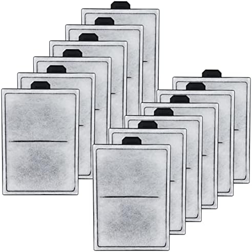 HiTauing 12 Packs PF-L Carbon Cartridges for PF20, PF30, PF40 and PF75 Power Filters by HiTauing