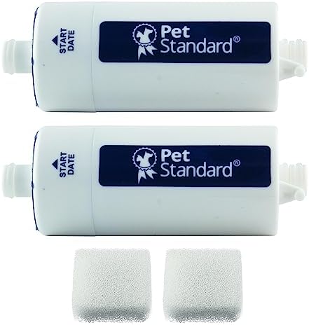 PET STANDARD Filters for CATCARE Water Fountain, 2-Pack by PetStandard