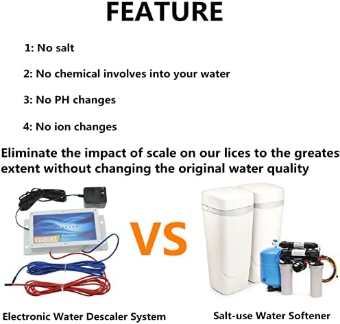 Electronic Water Descaler System, Reduces Limescale, Rust, and Minerals, No Chemicals, Easy Installation - Image 6