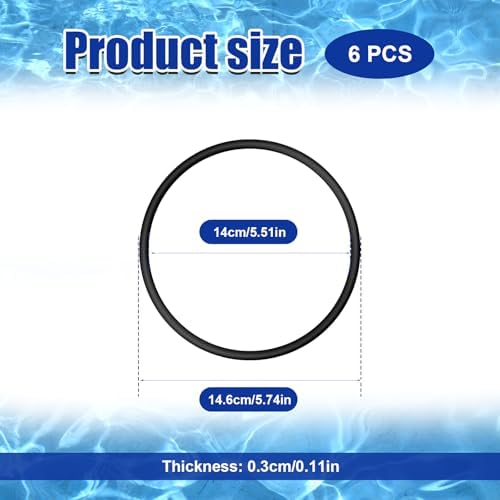 6pcs O-Ring Compatible with GE HHRING for Whole Home - Image 2