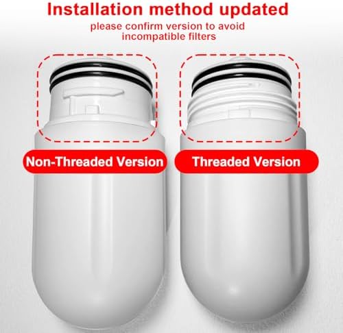 B0DK8YFJJK-Non-Threaded Version-2 PCS White Water Filter for Bidet Attachment (Installation method updated; please confirm your version to avoid incompatible filters) - Image 3