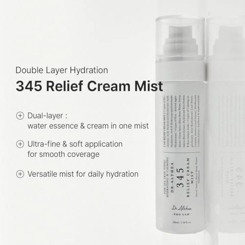 Dr.Althea 345 Relief Cream & Mist Duo, Korean Vegan Skin Care Set - Image 5