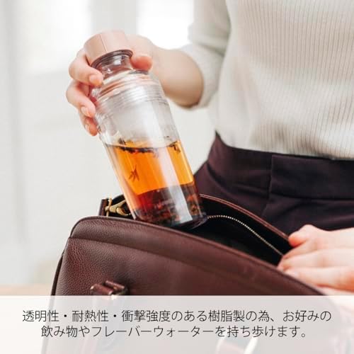 Hario Cold Brew Tea Portable Bottle, 160ml, Smoky Green - Image 3