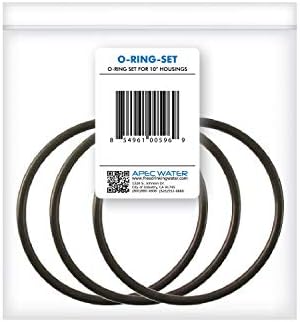 APEC Water Systems Set 3 Pcs 3.5" O.D. Replacement ORing for Reverse Osmosis Water Filter Housings with Lubricant - Image 5