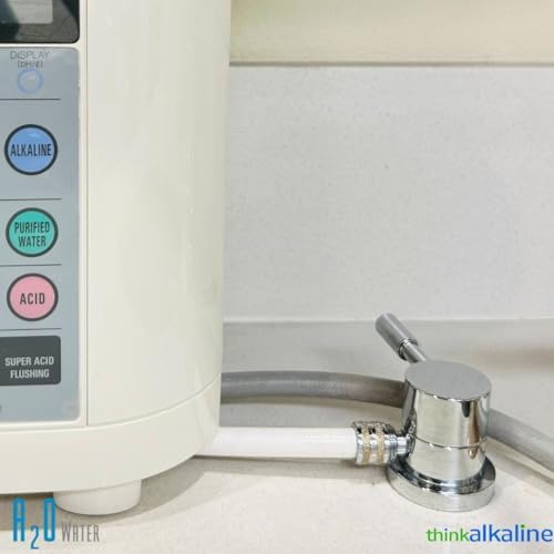 Alkaline Water Ionizer Designer Faucet,Polish Chrome with 1/2" Compression NUT for Water Supply Installation - Image 4