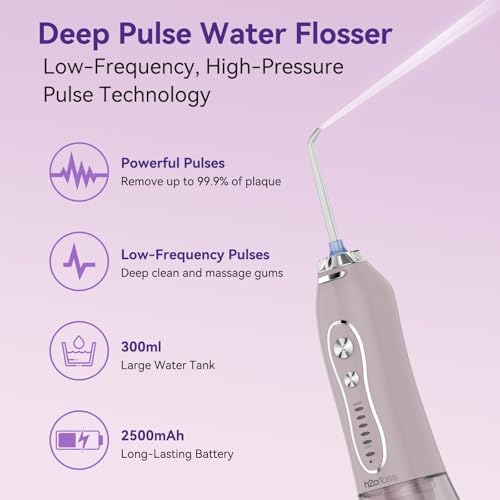 H2ofloss Electric Toothbrush and Water Flosser Combo, 2-in-1 Oral Care Kit - Image 3