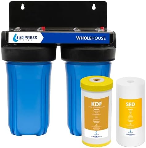 Express Water Whole House Water Filter System, Heavy Metal, 2-Stage by ExpressWater