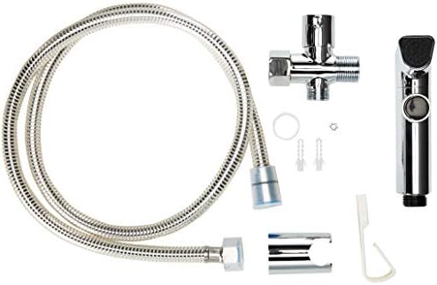 Brondell SimpleSpa Hand Held Bidet Shattaf Sprayer, Silver - Image 3