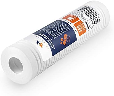 Aquaboon 5 Micron 10 x 2.5 Grooved Sediment Water Filter Cartridge 25-Pack - Image 6