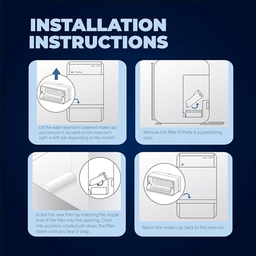 Mist Opal Nugget Ice Maker Water Filter, Replacement for GE P4INKFLTR - Image 3