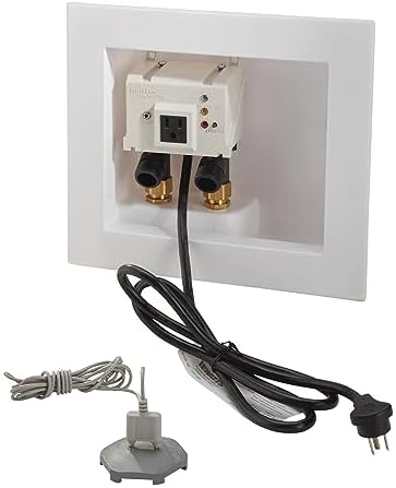 Watts IntelliFlow 1/2" Smart Washing Machine Shutoff Valve w/Wall Box by WATTS