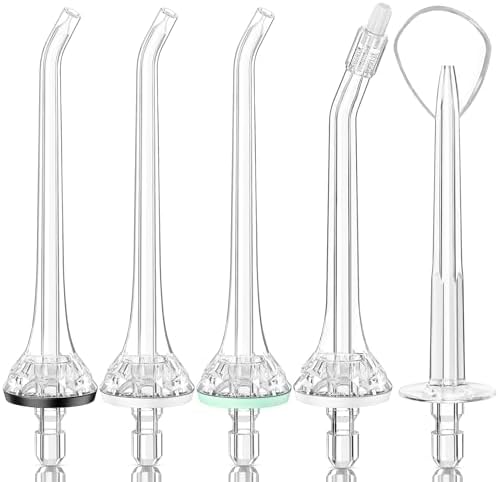 COSLUS Water Flosser Pick for Teeth Tip Mixed Water Flossers Tip 5 Pcs by COSLUS