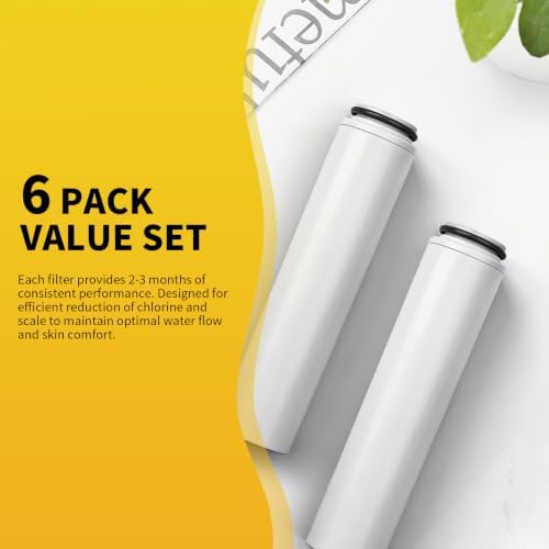 6-Pack Filter Cartridges Compatible with Cobbe Handheld Showerheads - Image 7