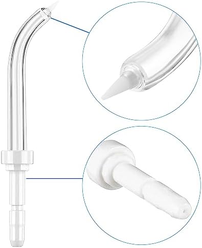 Flosser Replacement Tips for Waterpik Periodontal Tips Dental Water Flosser Tips Replacement Tips for Waterpik Water Flossers (Like WP-100) and Other Brand Oral Irrigators(6 Pieces) - Image 2