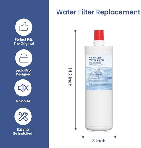 HF20-S HF20-MS HF25-S Water Filter Replacement Compatible with 3M High Flow Series Cartridge HF20-S, 5615103/HF20-MS, 5615109/HF25-S,5615203, Water Filtration System 2 Pack - Image 4