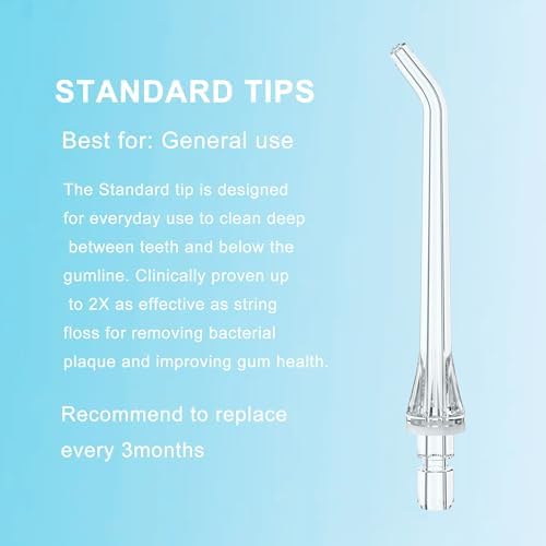 Replacement Heads for Onlyone FC5090 Water Flosser, 5 Tips Combo - Image 7