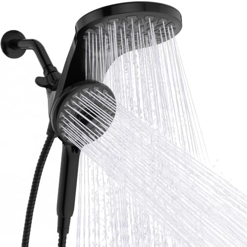 High Pressure Rain Shower Head with Handheld Spray Combo by Newfinde