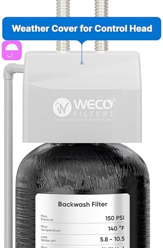 WECO Whole House Self-Cleaning Water Filter with Katalox Light® for Iron, Manganese & Hydrogen Sulfide Reduction - Made in U.S.A. (KL-1665) - Image 6