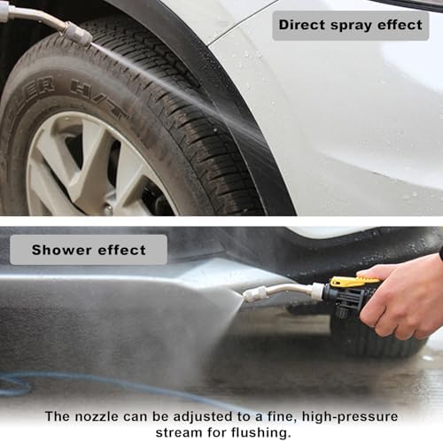 KVAEY RV Water Heater Tank Rinser, Metal Tube Camper Hot Water Tank Flush Wand, Travel Trailers Water Heater Flusher Flushing Out Removes Sediment and Scale, Car Accessories - Image 4