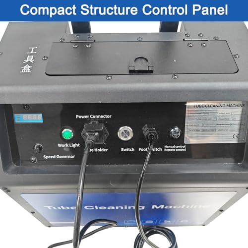 110V Condenser Pipeline Cleaning Machine for Dia 0.5-0.7" Tube - Image 4