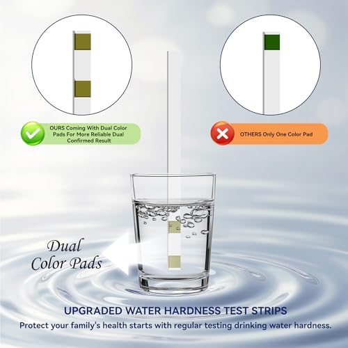 Water Hardness Test Strips Kit for Home Drinking Water and Pool Spa 200CT - Image 2