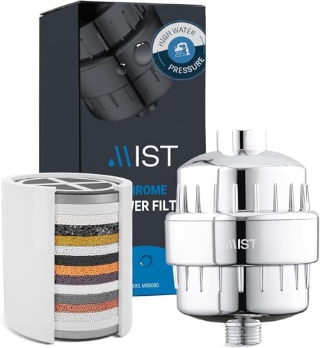 Mist Shower Filter for Hard Water Improves Skin, Hair, and Nails - High Output Shower Head Filter Softens Water and Removes Chlorine and Heavy Metals, Matte Black - Image 7