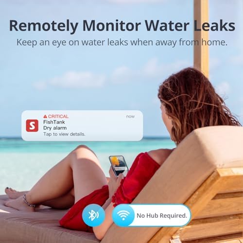 SwitchBot 3 Pack WiFi Water Leak Detector, Water Leak Sensor, 1m Cable - Image 3