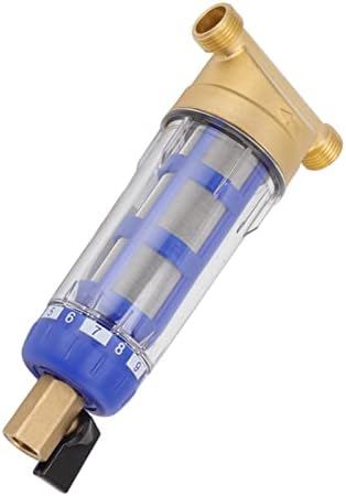 Cyclone Sedimentation Filter G1/2 Inch Backwash Pure Copper Whole House Water Purification Filter for Washing Machine - Image 4