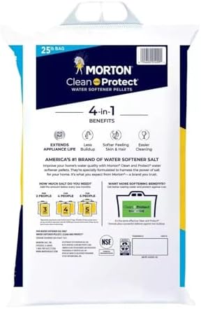 (3Pack) - 25lb Bags Morton Clean and Protect Water Softener Salt, Easy-Carry, Senior-Friendly, Lightweight - Image 6