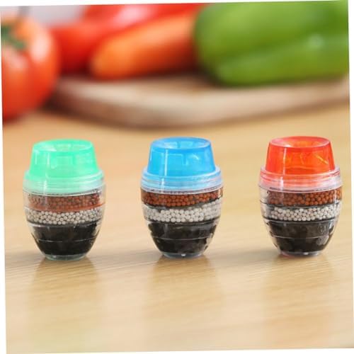 Faucet Water Purifier Faucet Filter Purifier Tap Mount Activated Carbon Filtration Device Kitchen Tool 3PCS - Image 7