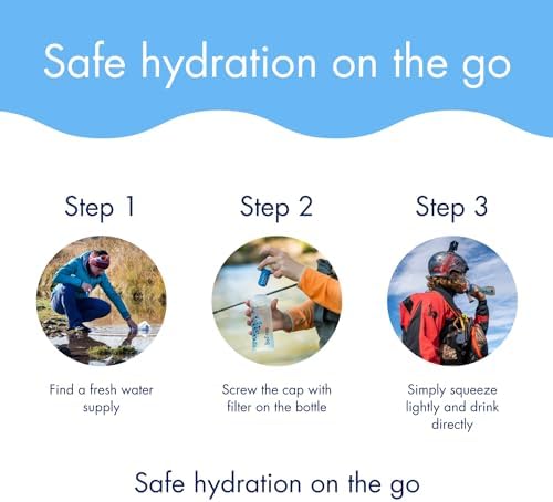 Katadyn BeFree 1L Lightweight Collapsible Water Filter Bottle for Outdoors - Image 5