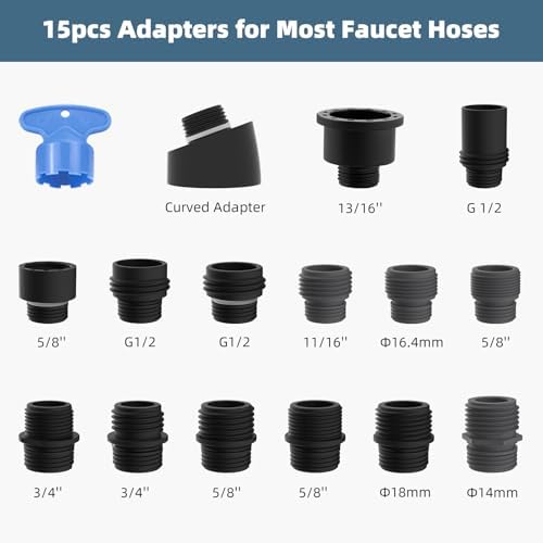 Universal Kitchen Faucet Head Replacement, 3 Modes Spray, Oil-Rubbed Bronze - Image 4