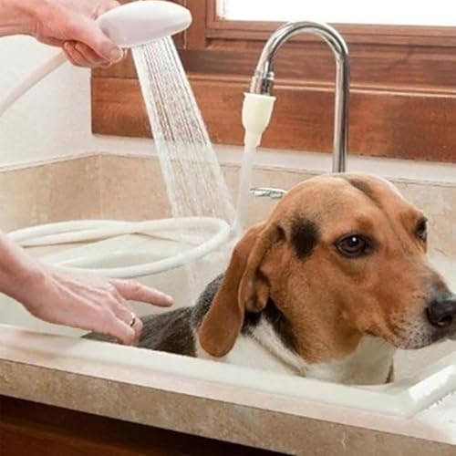 13.12ft Sink Hose Faucet Sprayer Handheld Shampoo Shower for Pets and Baby - Image 5