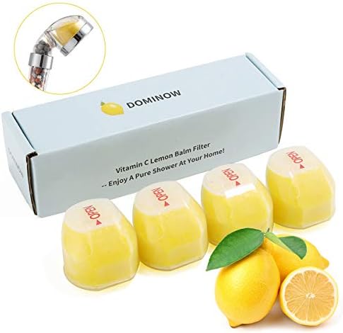 4 Pack of Lemon Balm Replacement Filters Set for Shower Head - Image 5