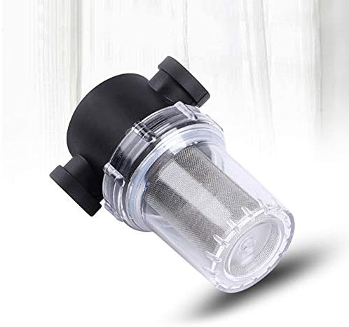 EKDJKK 1 inch Inline Mesh Strainer, Water Pump Strainer, Garden Hose Sediment Filter, Water Pump Filter, Pipeline Sprayer, Fits for RV Water Tank Pressure Washer Outdoor Hose, 40 mesh - Image 3