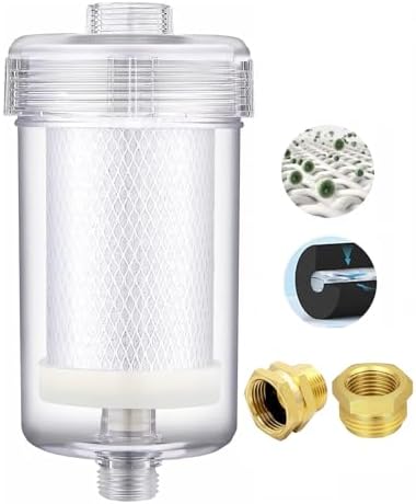 Washing Machine Water Filter, Carbon Shower Filter, Chlorine Filter for Tap by Unknown