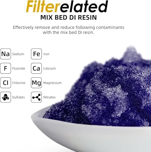 Filterrelated 2-Pack Inline Deionizer for Spotless Car Wash, Transparent Housing with Visual Resin Technology, Color-Changing Media Purple to Brown, Spot-Free Rinse for RV, Auto, Solar Panels - Image 2