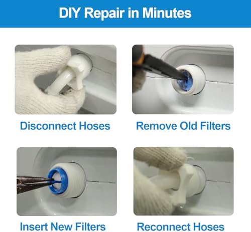 10-Pack Washing Machine Hose Filter Screens for Clogged Inlets - Image 7