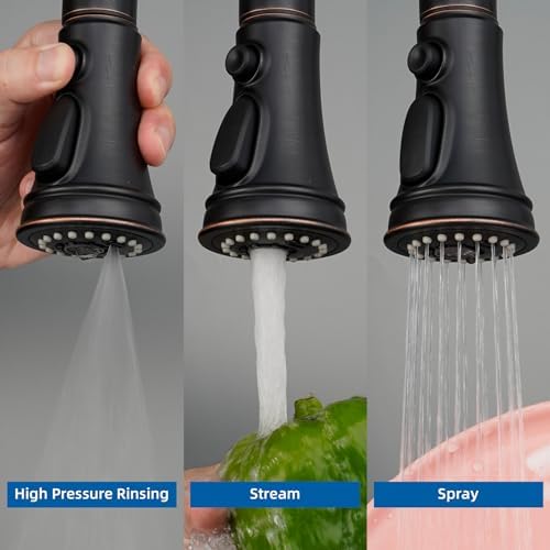 Hibbent cUPC Certified Kitchen Faucet Head Replacement with 15 Adapters - Image 3