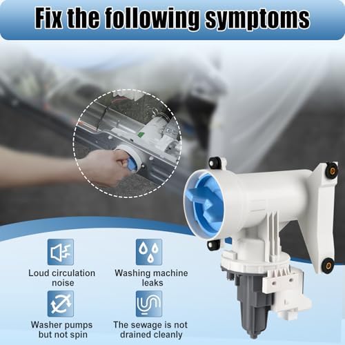 WH11X29539 WH11X39237 Washer Drain Pump and Filter for GE Washing Machines - Image 5