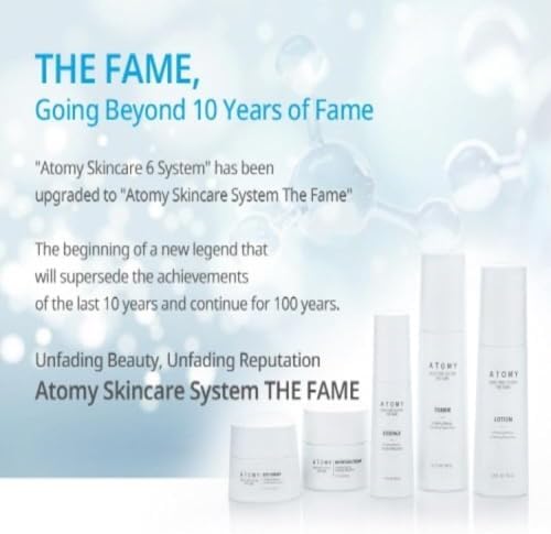 The Fame Skin Care System 1 SET including 5 kinds of skincare - Lotion, Toner, Essence, Eye Cream, Nutrition Cream | Korean Cosmetics | Unfading Beauty & Reputation | Strengthen Skin - Image 2