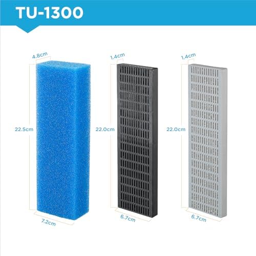 Replacement Cartridge for Fish Tank UV Filter 350GPH, Model TU-1300 - Image 3