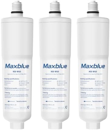 Maxblue AP431 Whole House Scale Inhibitor Water Filter, 3 Pack by Maxblue