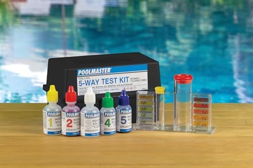 Poolmaster 5-Way Pool & Spa Water Test Kit with Liquid Reagents - Image 2