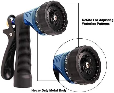 GREEN MOUNT Water Hose Nozzle Spray Nozzle, Metal Garden Hose Nozzle with Adjustable Spray Patterns - Image 7